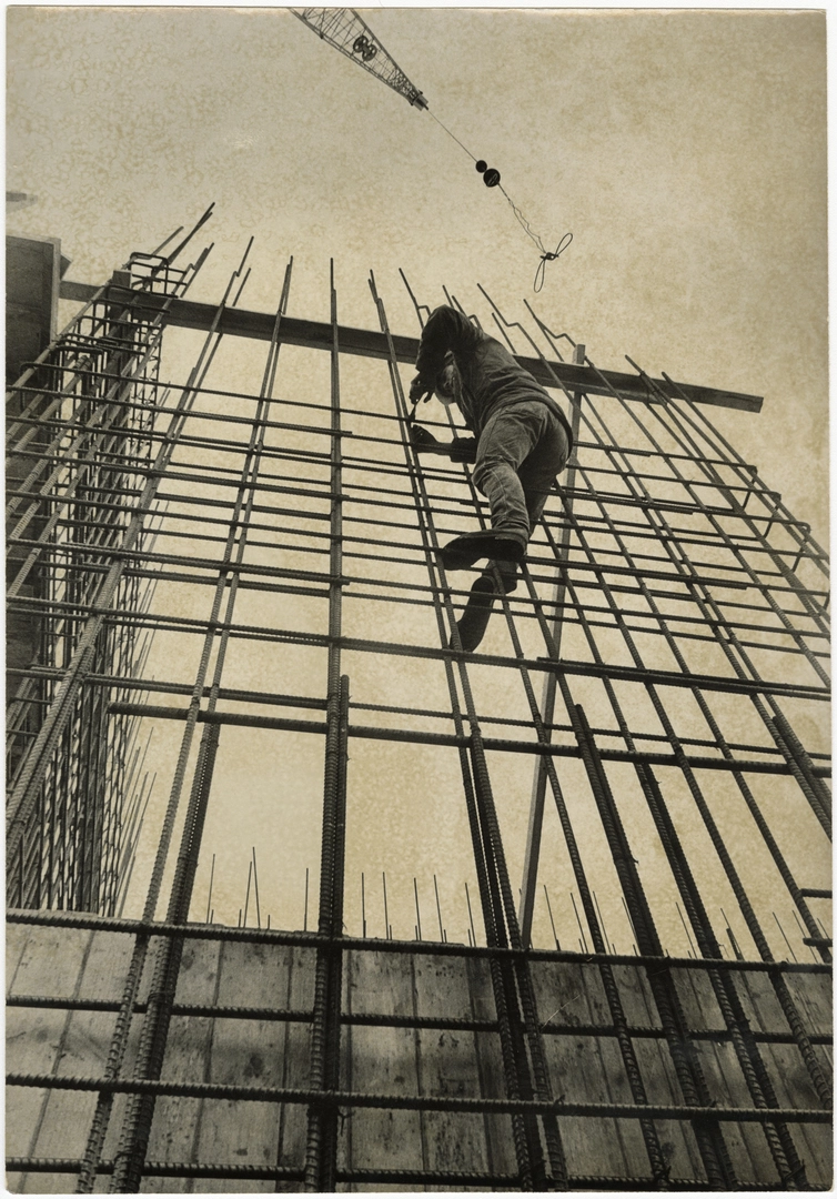James Hight library building construction