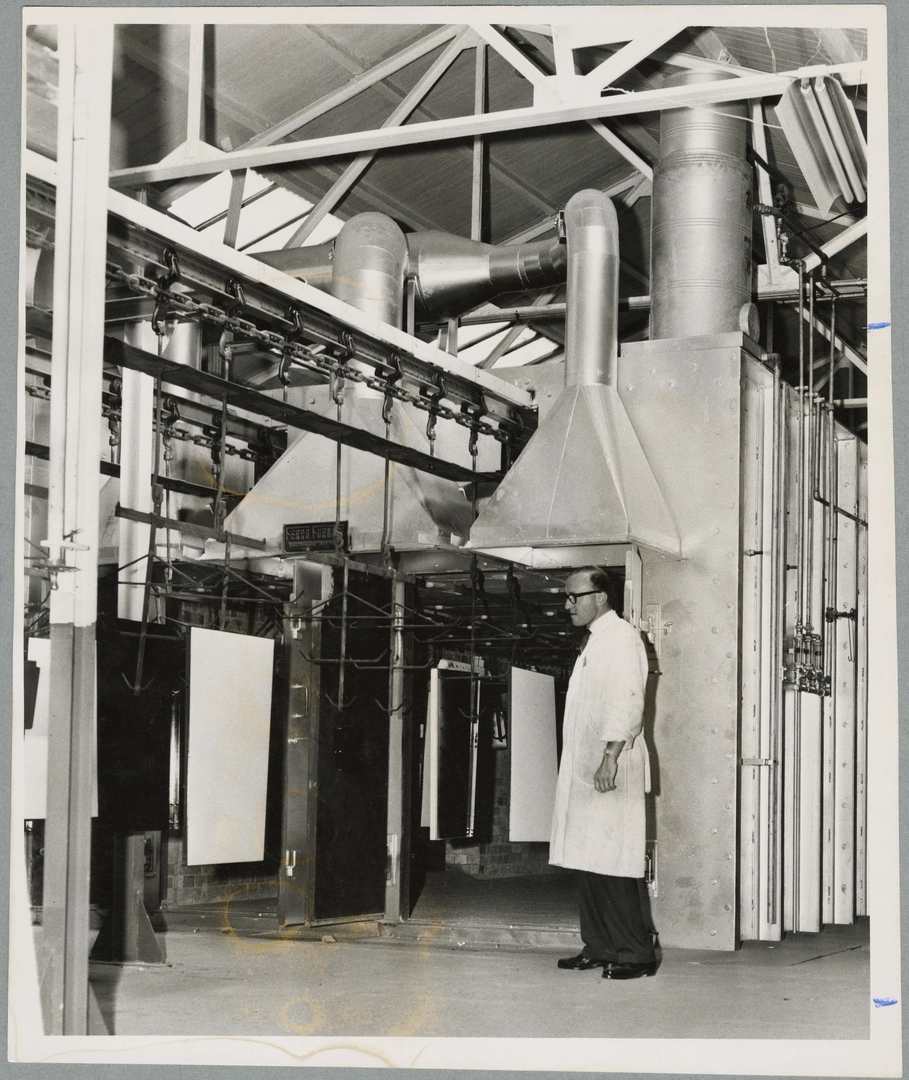 Inspection at Scott Brothers Limited factory