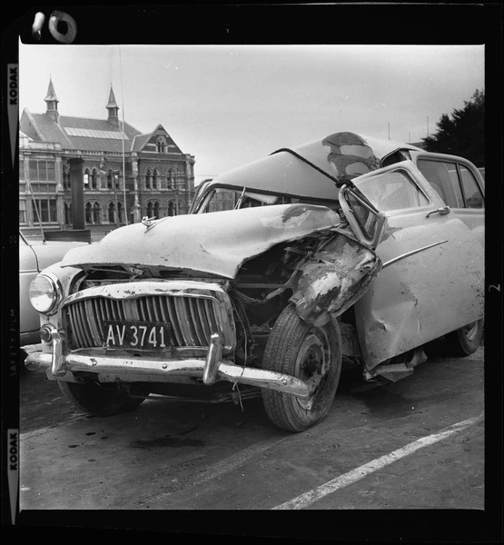 Car wreckage