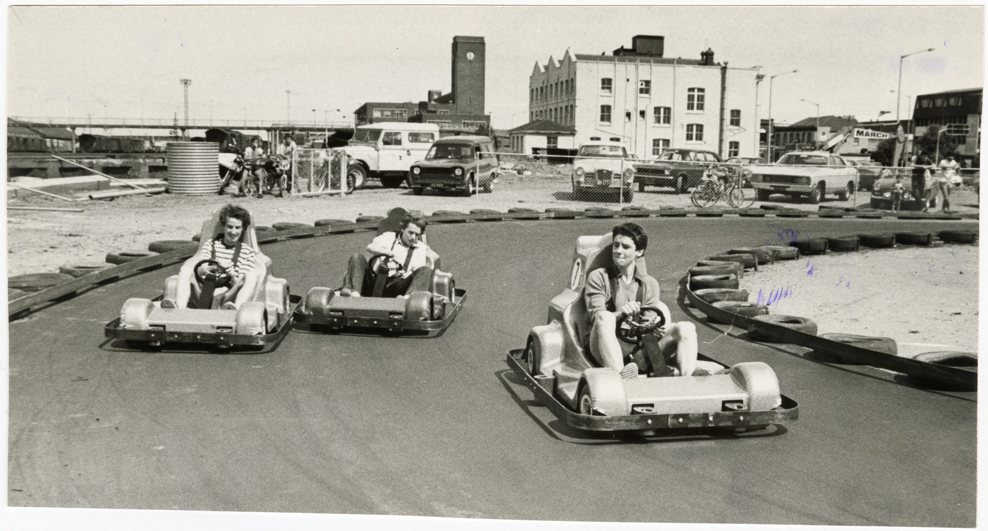 Xavier College students at Daytona Raceway