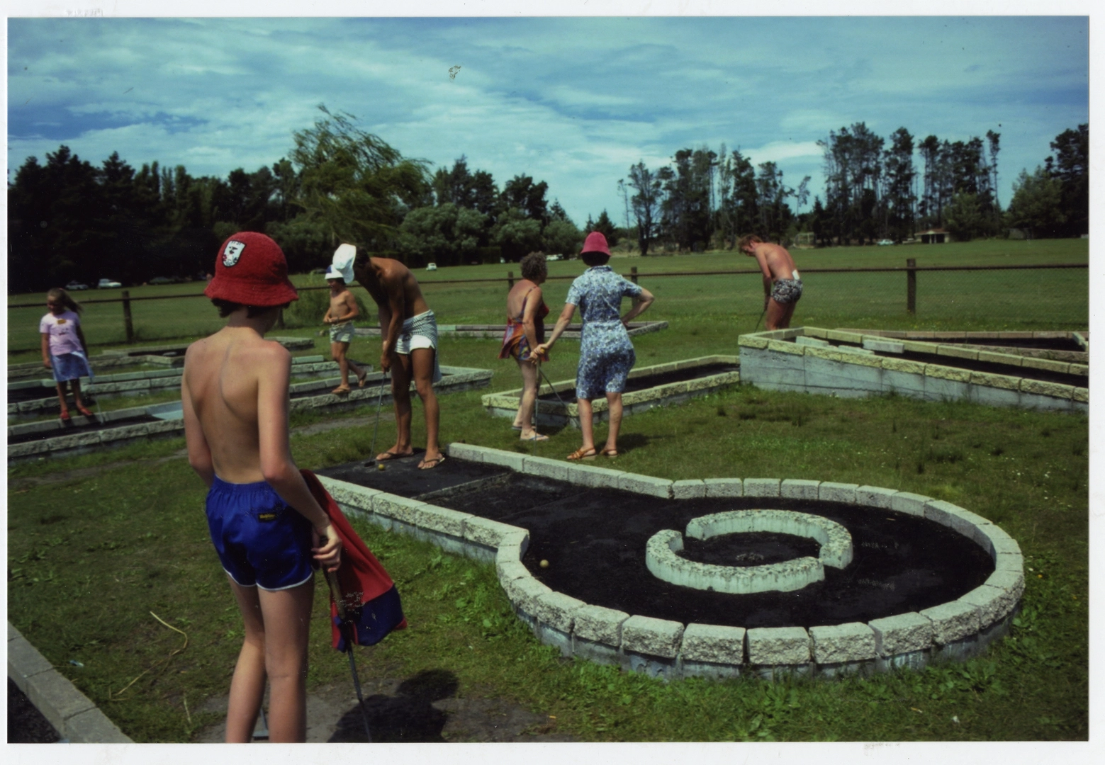 Mini-golf at Spencer Park