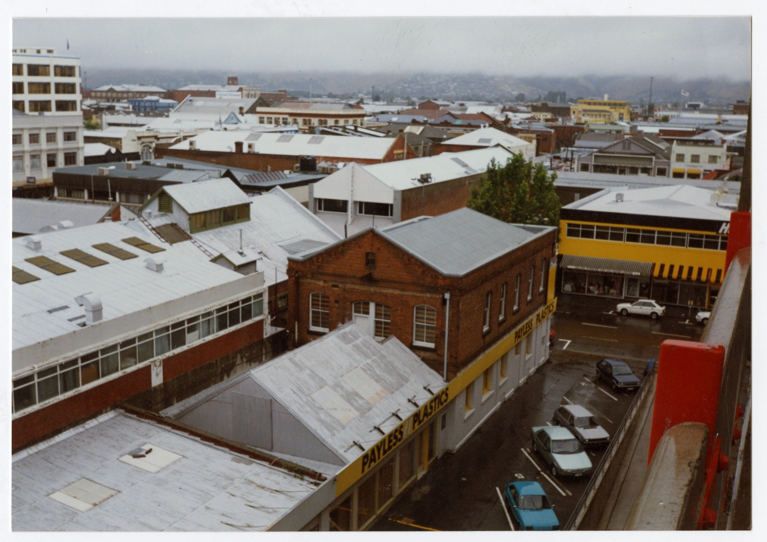 Buildings from Lichfield Street car park