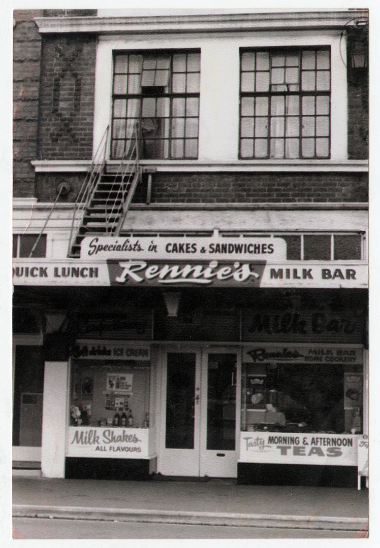 Rennies Milk Bar on Colombo Street