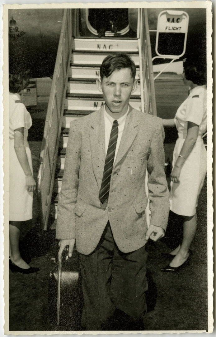Alan Tunnicliffe at Harewood Airport