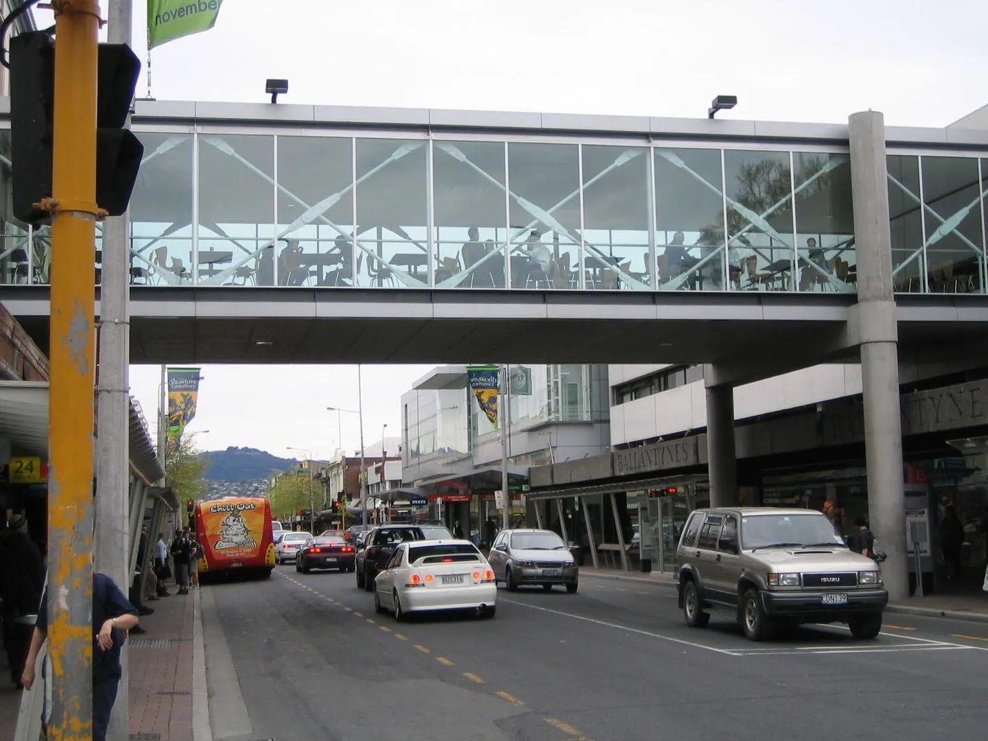 The Colombo Street airbridge