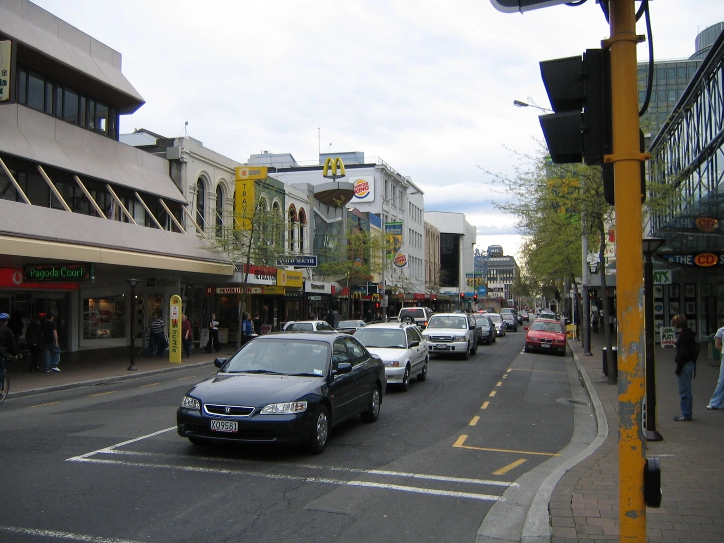 Colombo Street looking north