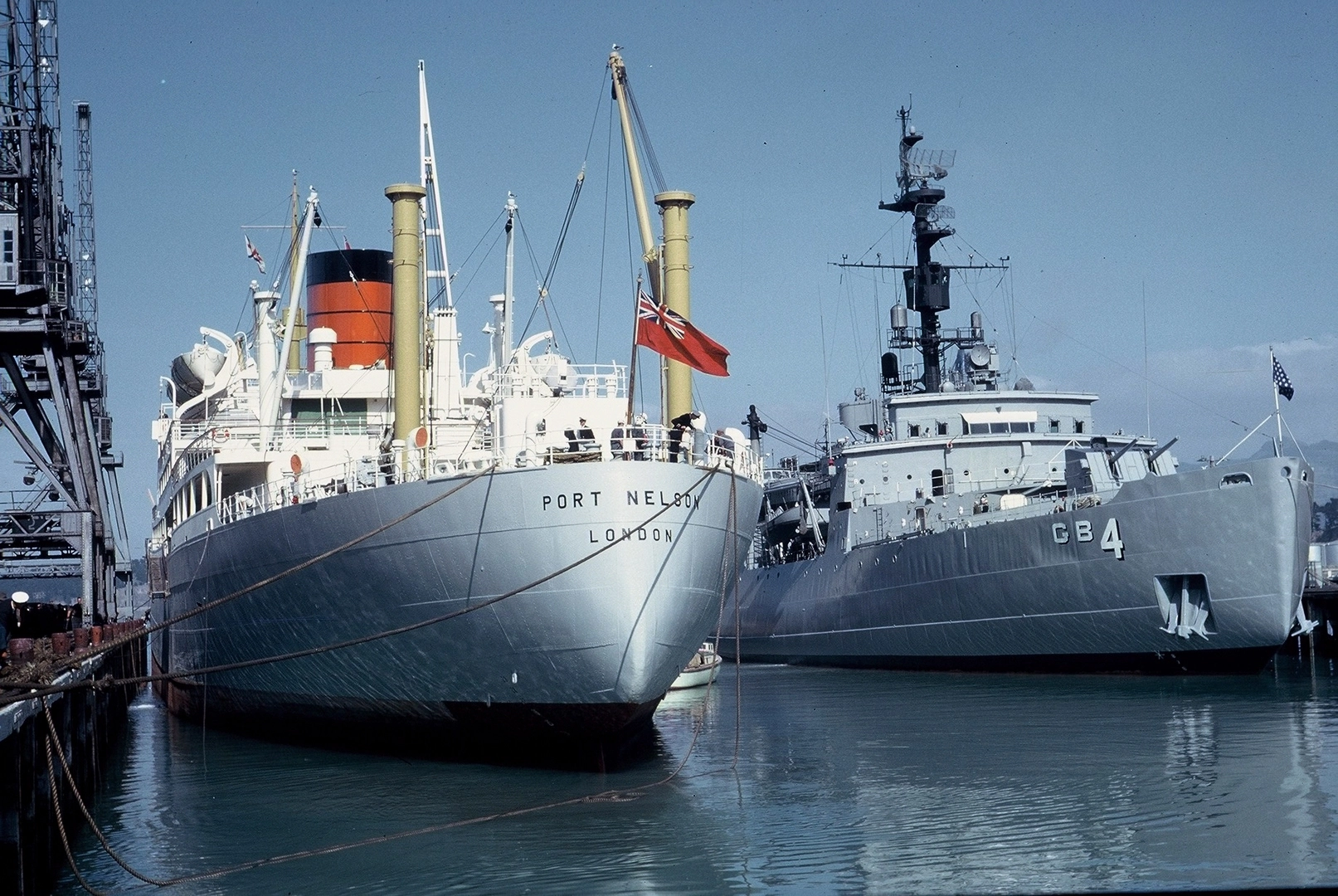 Port Nelson and Icebreaker USS Glacier