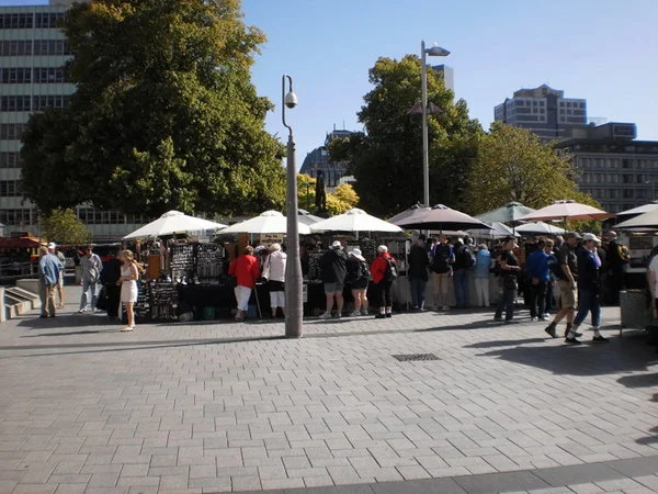 Cathedral Square market