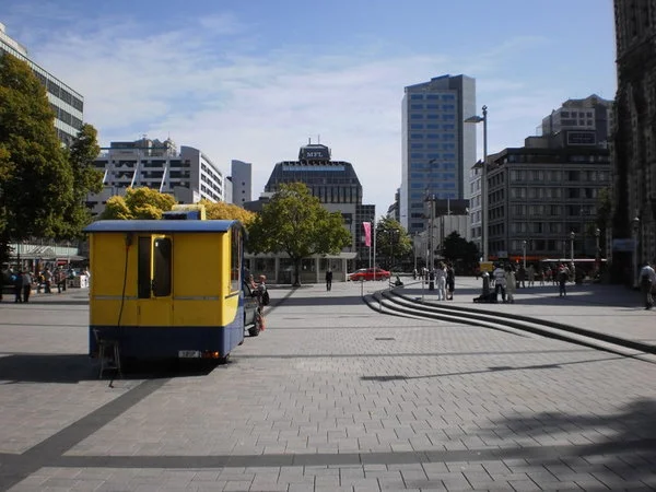Cathedral Square north to Gloucester Street