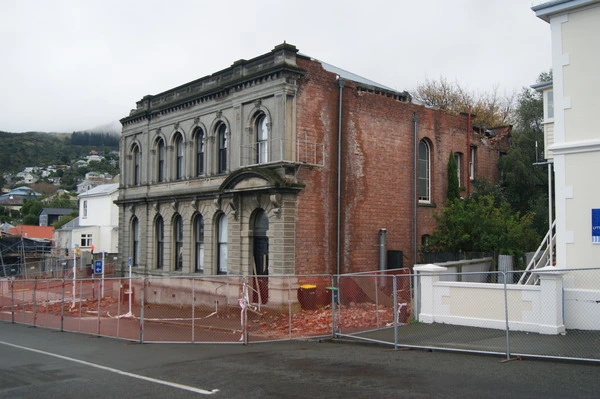 Damage to former Lyttelton Borough Council Chambers