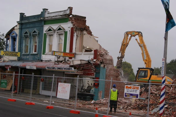 Beckenham Shops Demolition