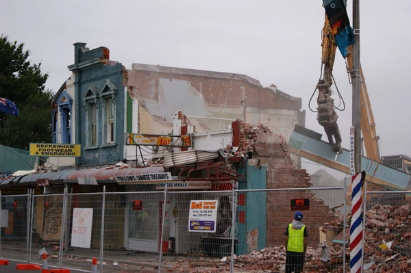 Beckenham Shops Demolition