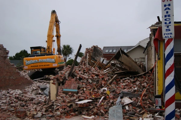 Beckenham Shops Demolition