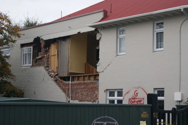 Damage to Croydon House B&B