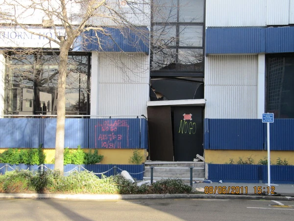 Copthorne Hotel earthquake damage