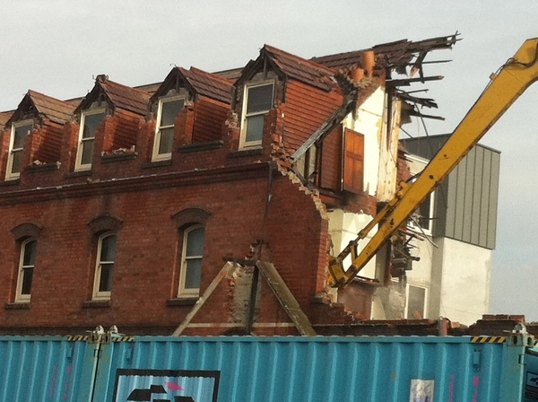 Community of the Sacred Name demolition