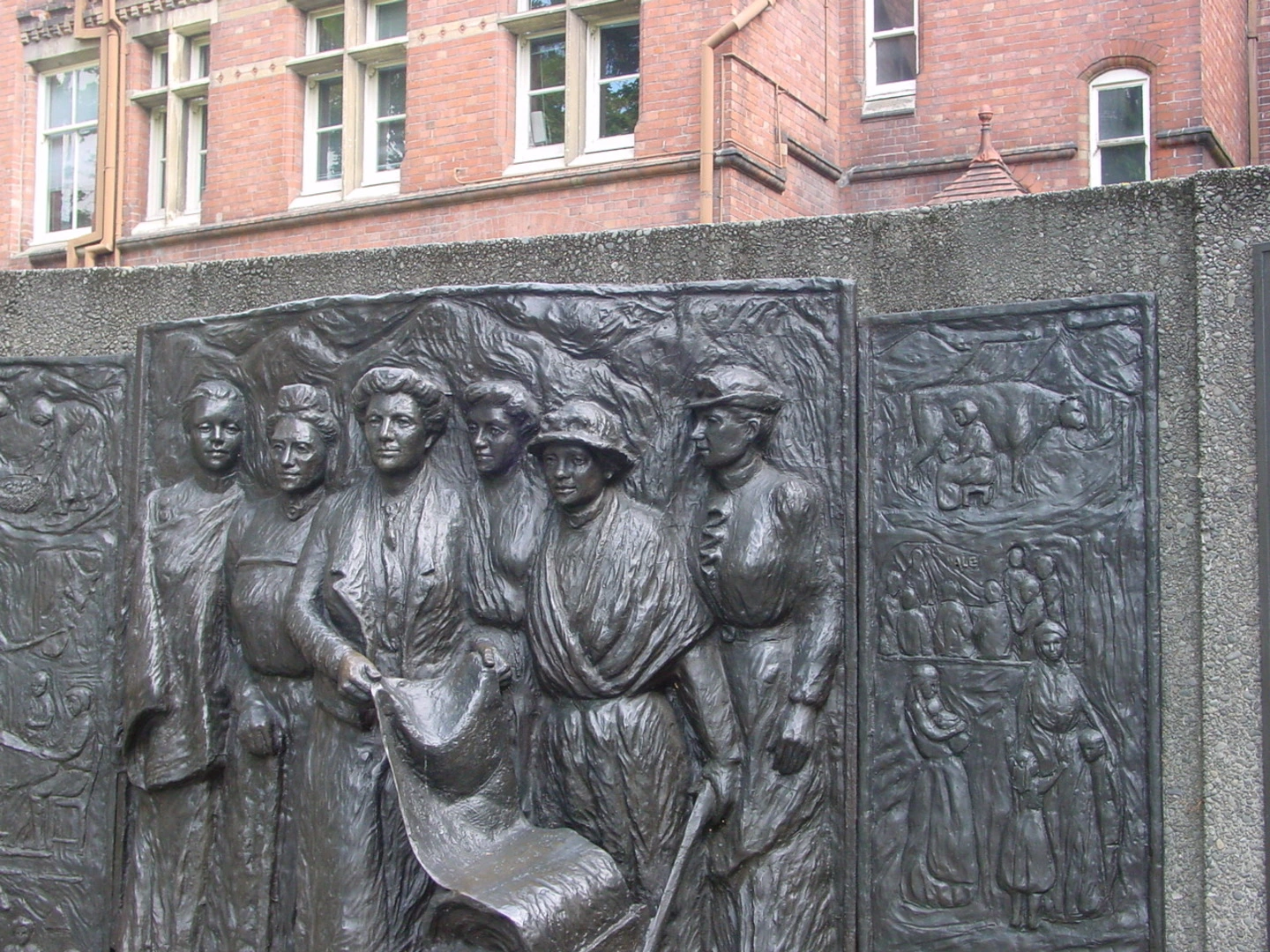 Kate Sheppard Women's Suffrage memorial