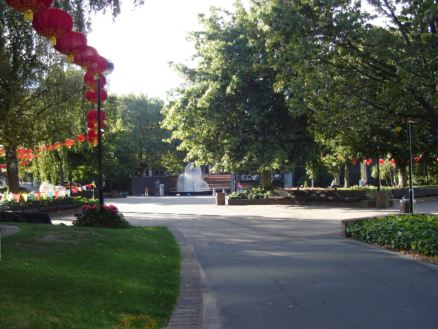 Victoria Square during the Lantern Festival