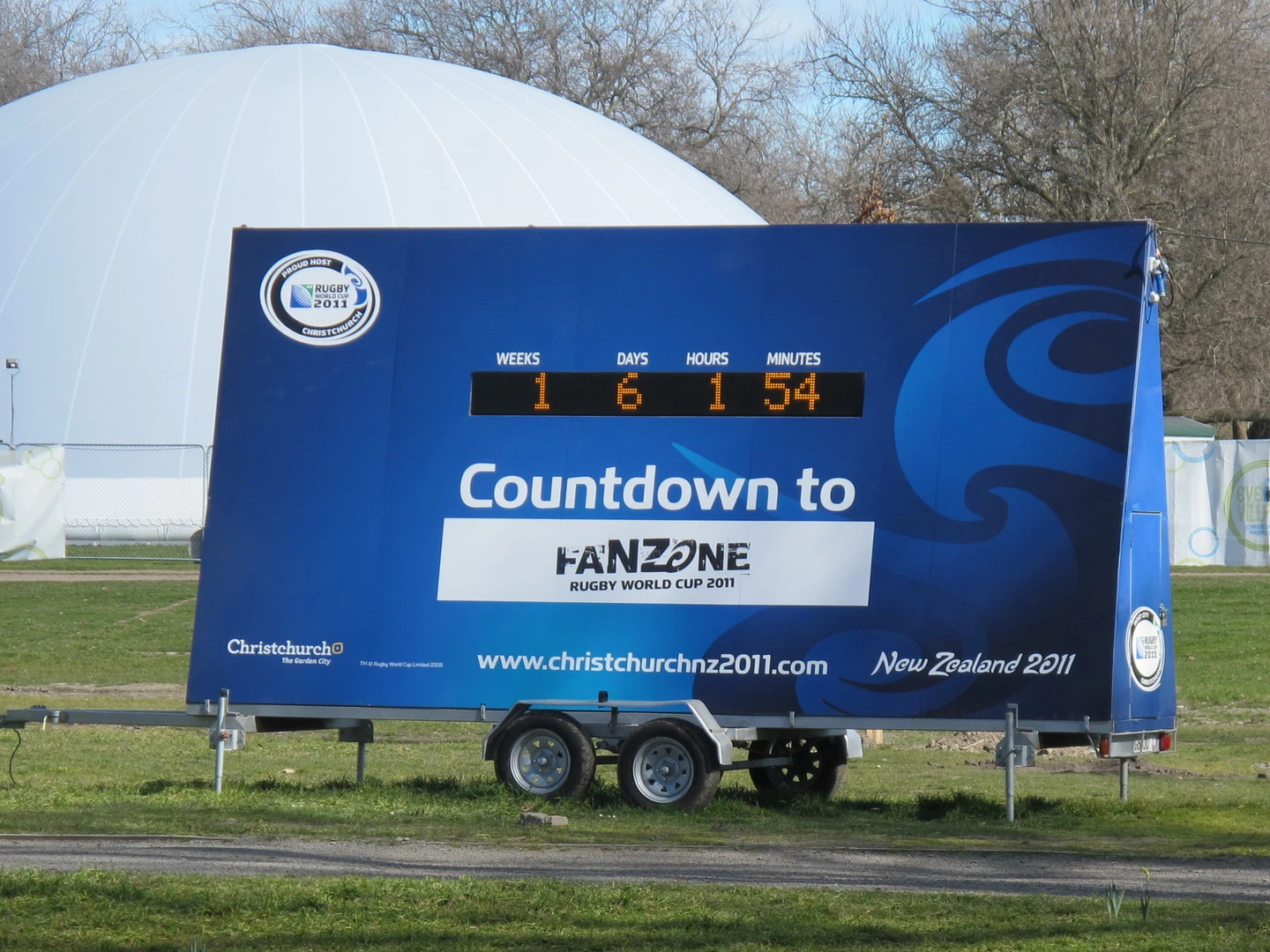 Rugby World Cup countdown