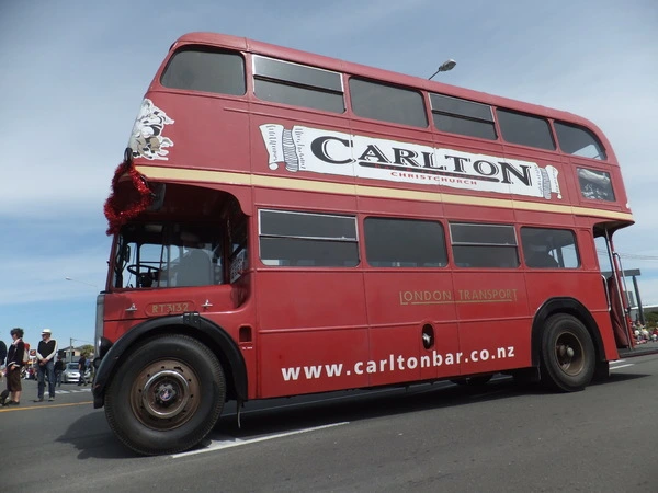 Carlton bus on Marine Parade