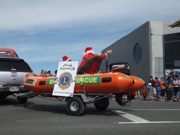 Santa Claus at the New Brighton Christmas Parade