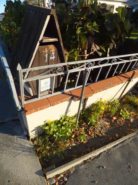 Letterbox at 14 Goodman Street