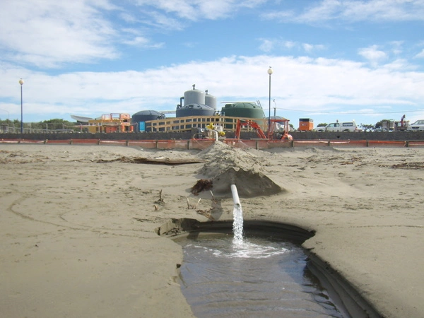 Desalination plant at New Brighton