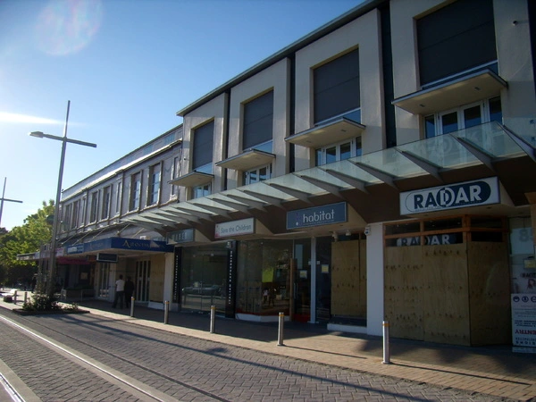 Cashel Mall shops