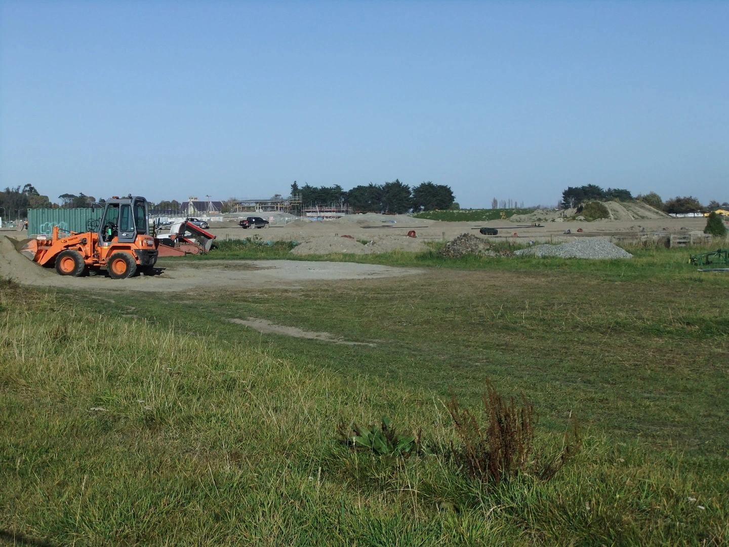 Nga Puna Wai Park construction