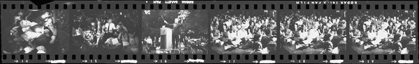 Carols by candlelight organised by the Christchurch YMCA