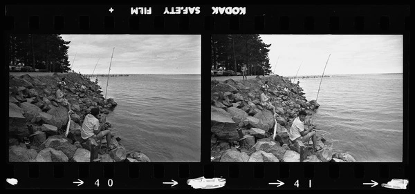 Mouth of the Waimakariri River fishing