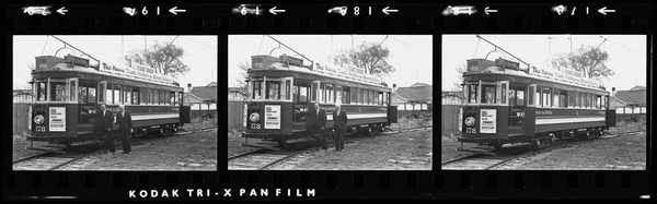 The restored no. 178 Tram