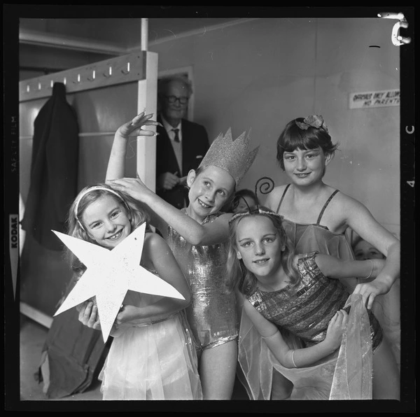 Young ballet dancers