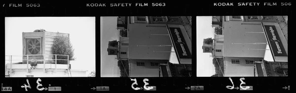 Roof of the Farmers Haywrights department store building on Colombo Street