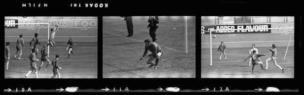 Christchurch United vs Stop Out soccer match at English Park