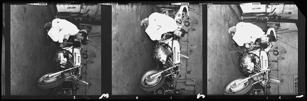 Motorcyclist Kevin McCleary