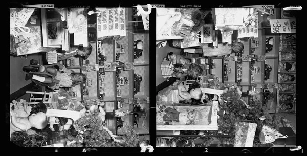 Sharon and Lynette Rich in toy store
