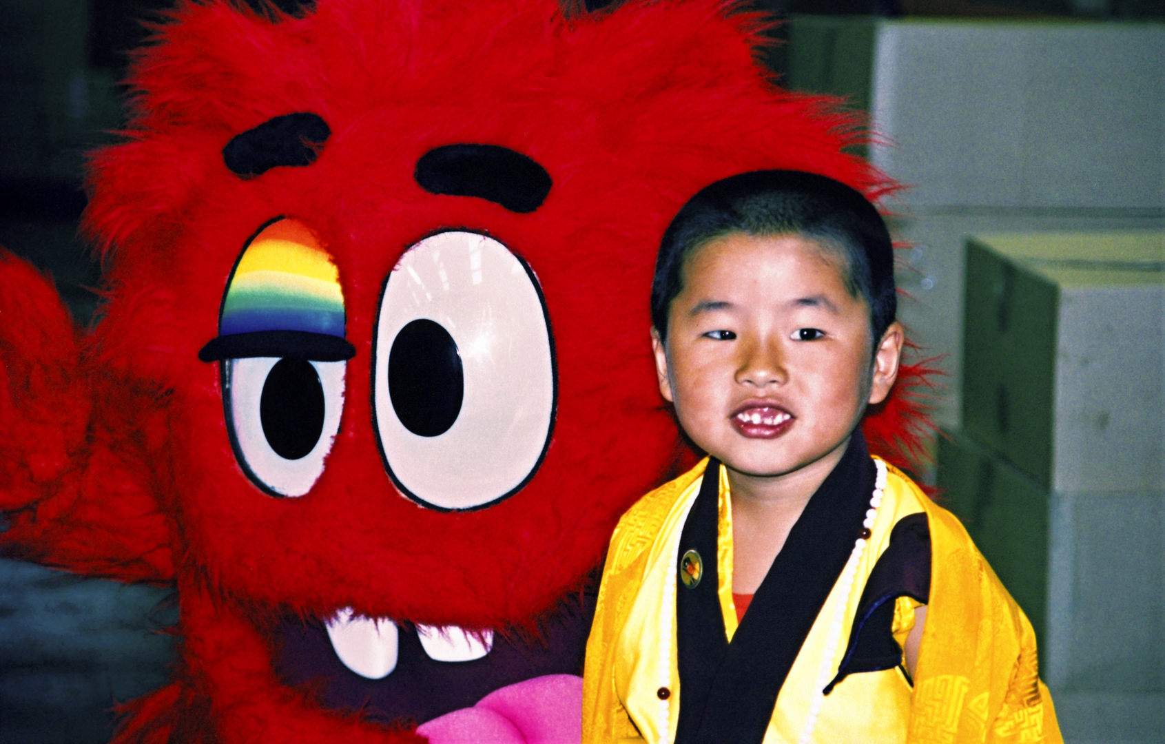 Pong Re Tulku Rinpoche and Cookie Time Monster