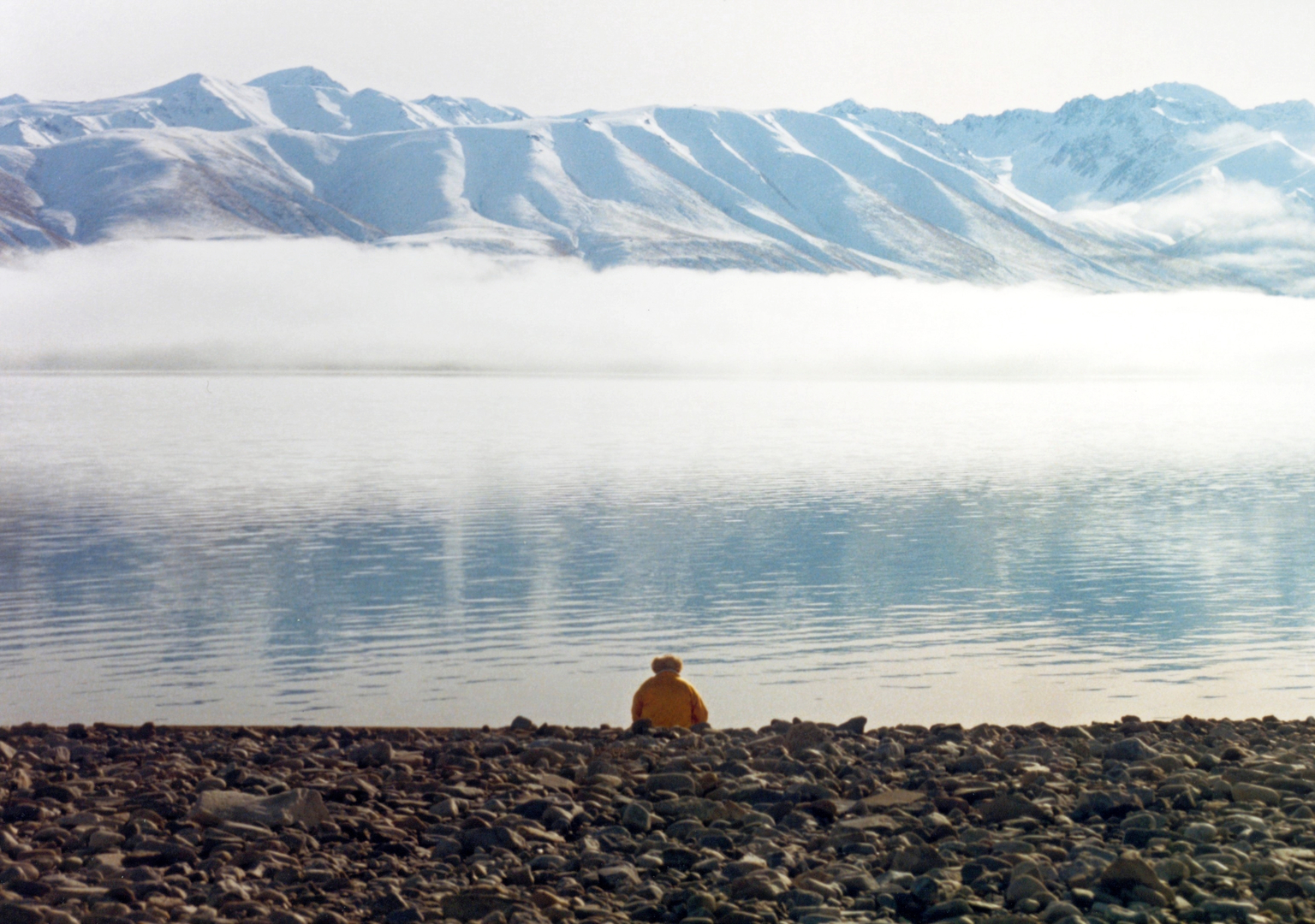 Tibetan Buddhist meditation at Lake Pūkaki