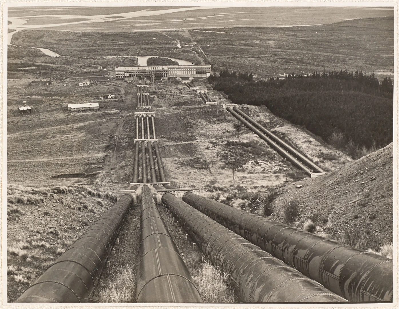 Intake pipes at Lake Coleridge