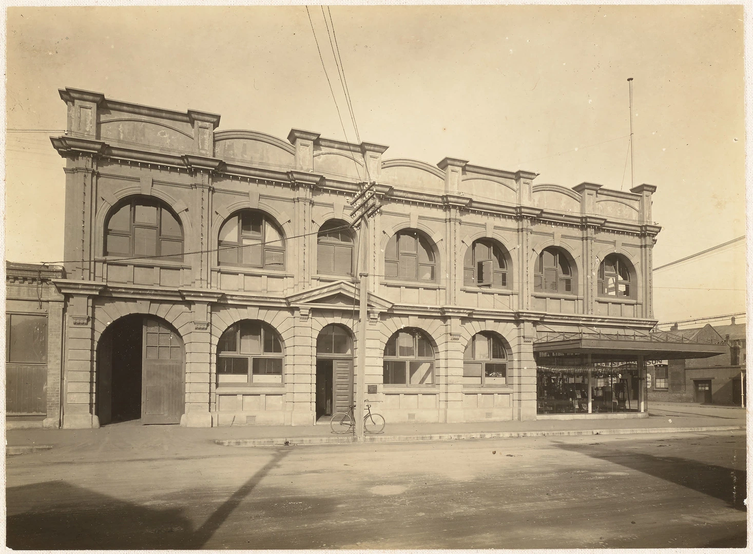 Electricity Department building on Armagh Street