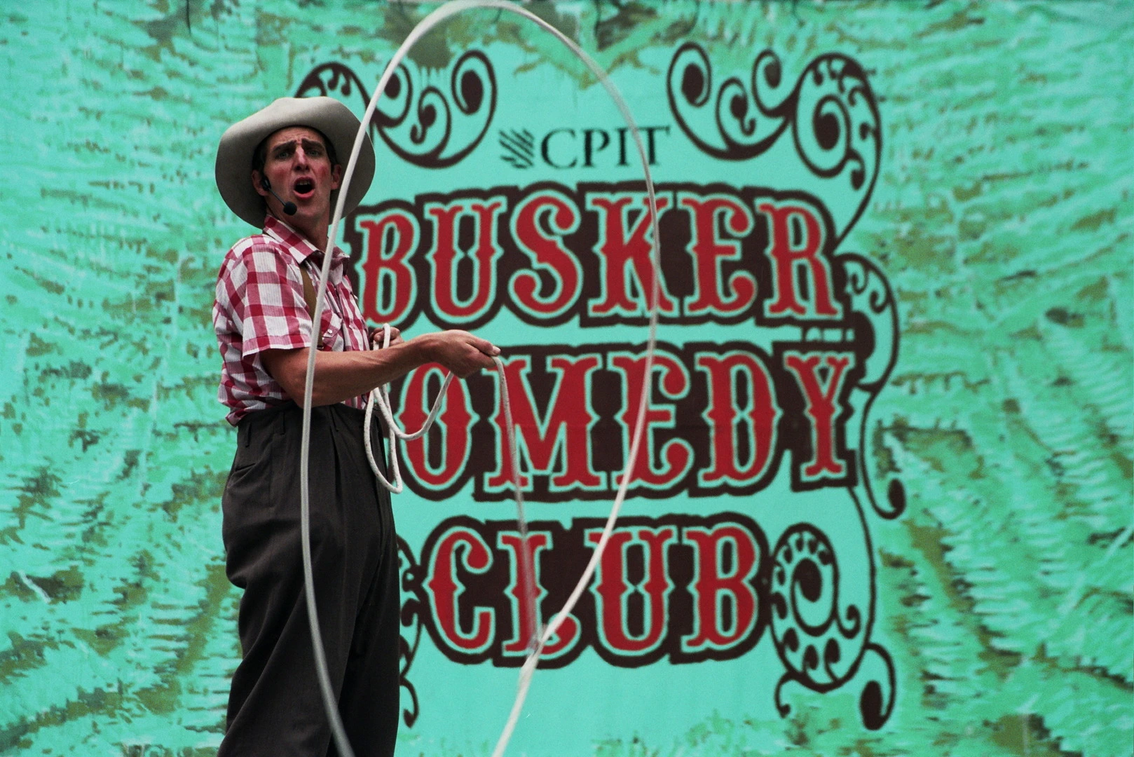 Leepin' Louie at the Busker Comedy Club