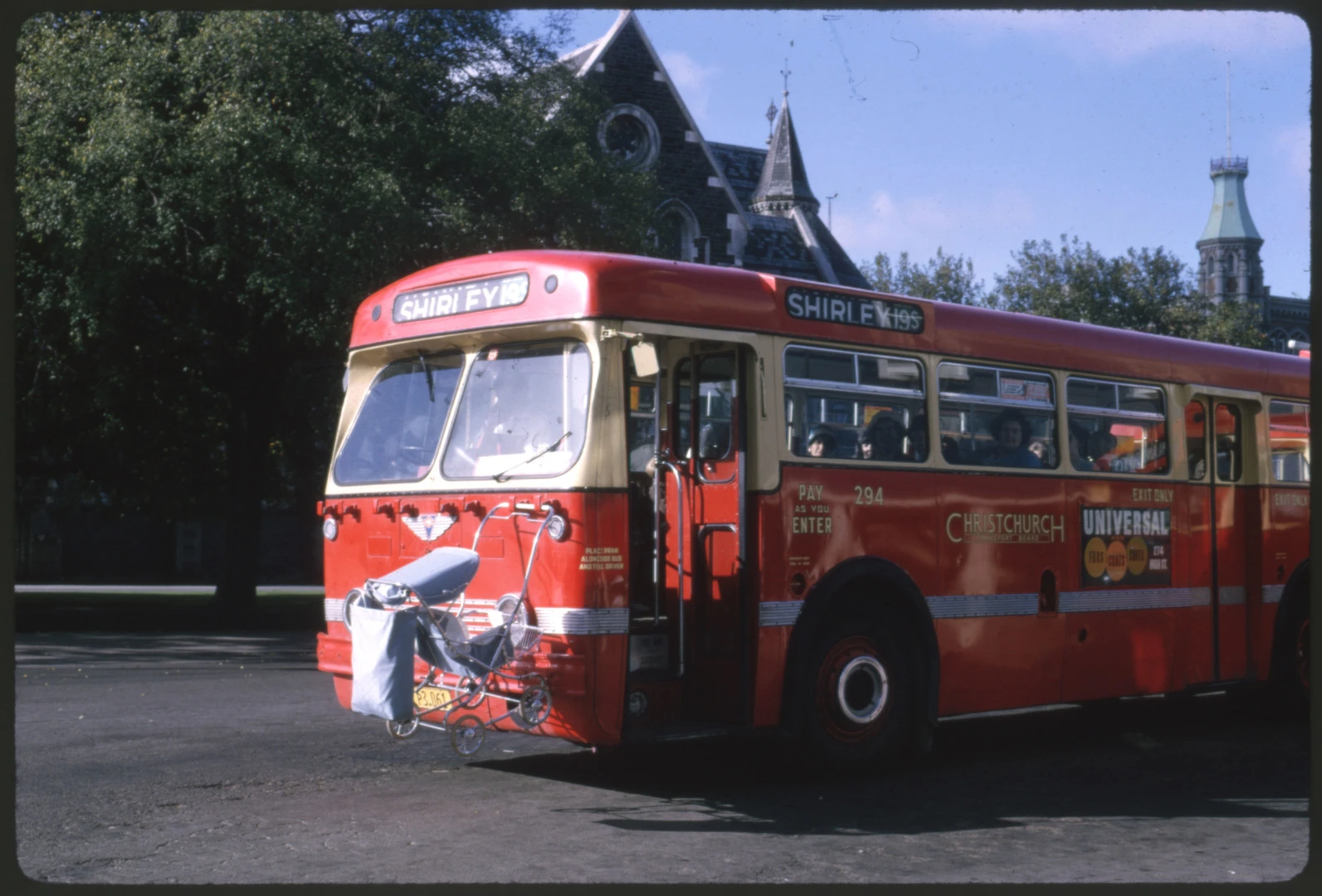 Bus on the way to Shirley