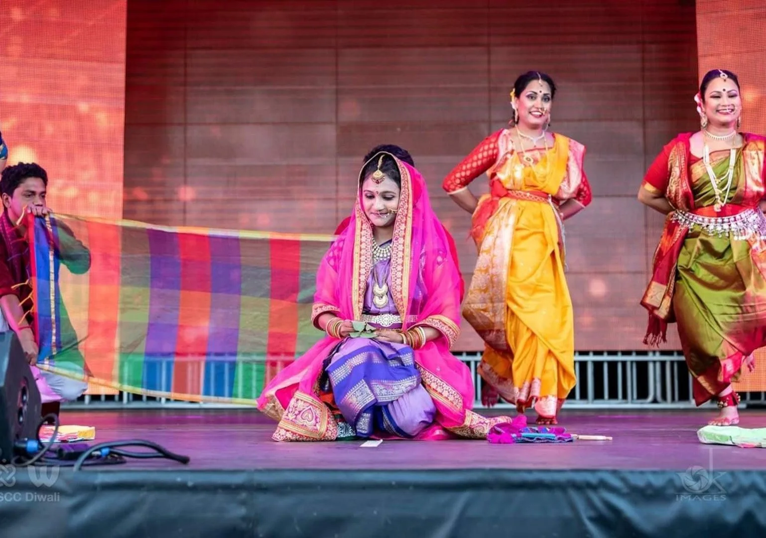Performance at Christchurch Diwali 2018