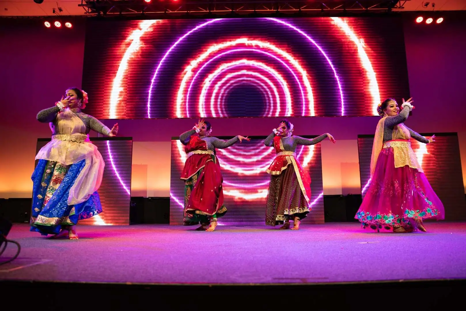 Bangla Dance Group at Christchurch Multicultural Festival