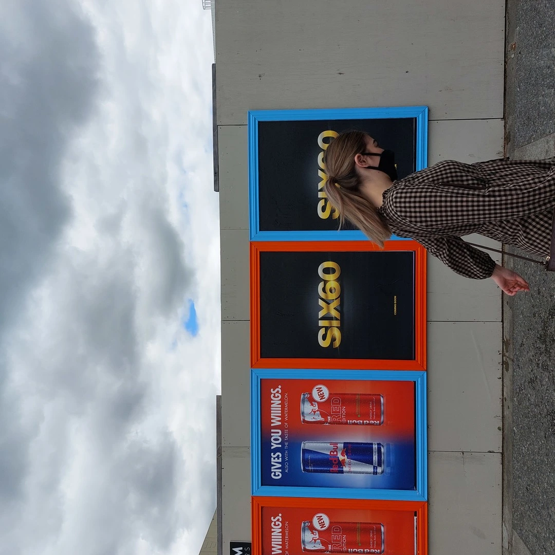 Six60 advertising poster at Northlands Shopping Mall
