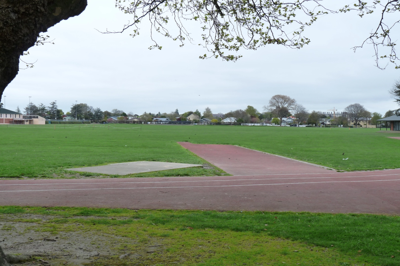 Sports field at Christchurch Boys' High