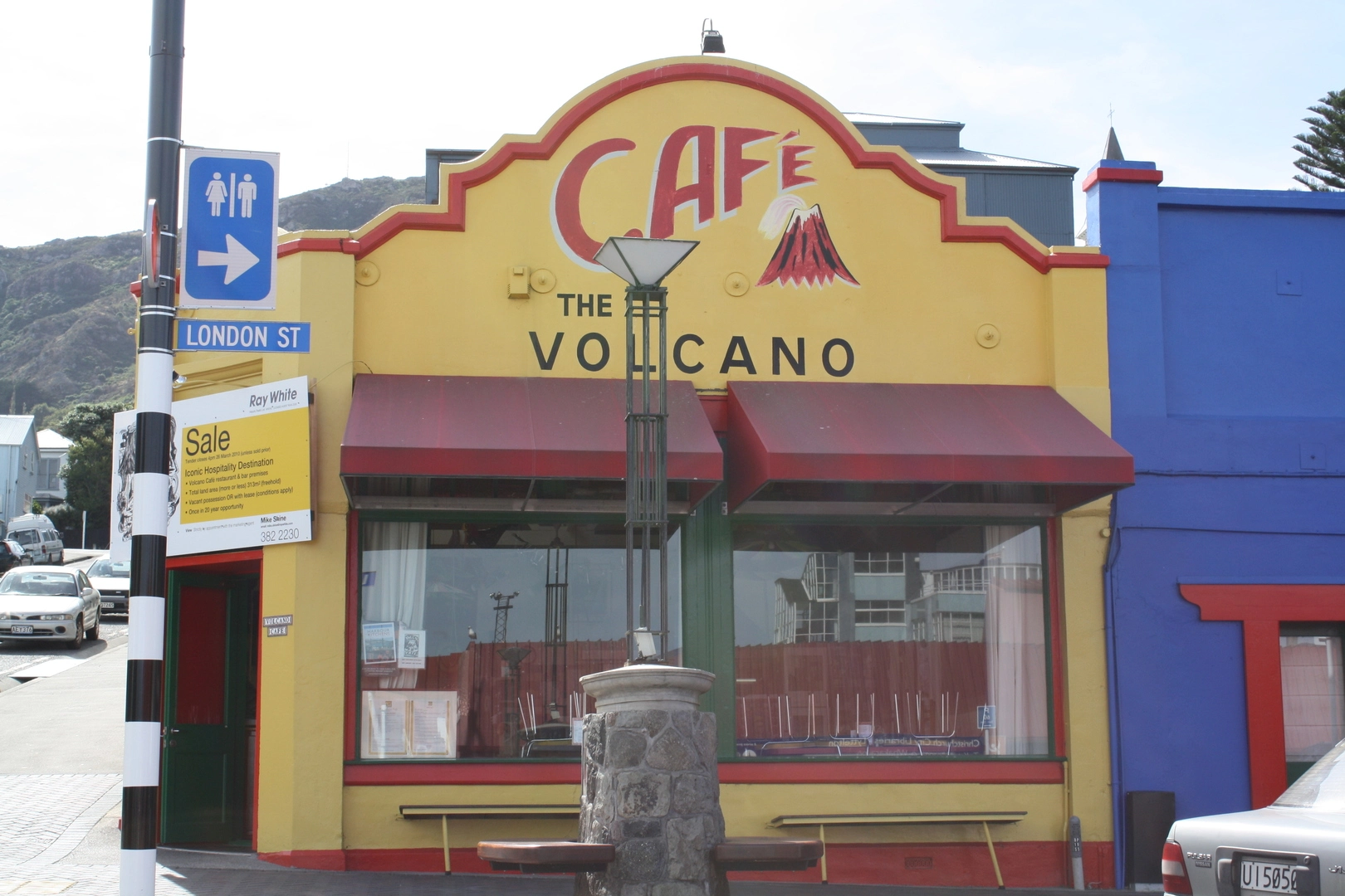 The Volcano Cafe in Lyttelton
