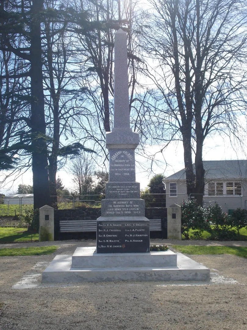 Burwood war memorial