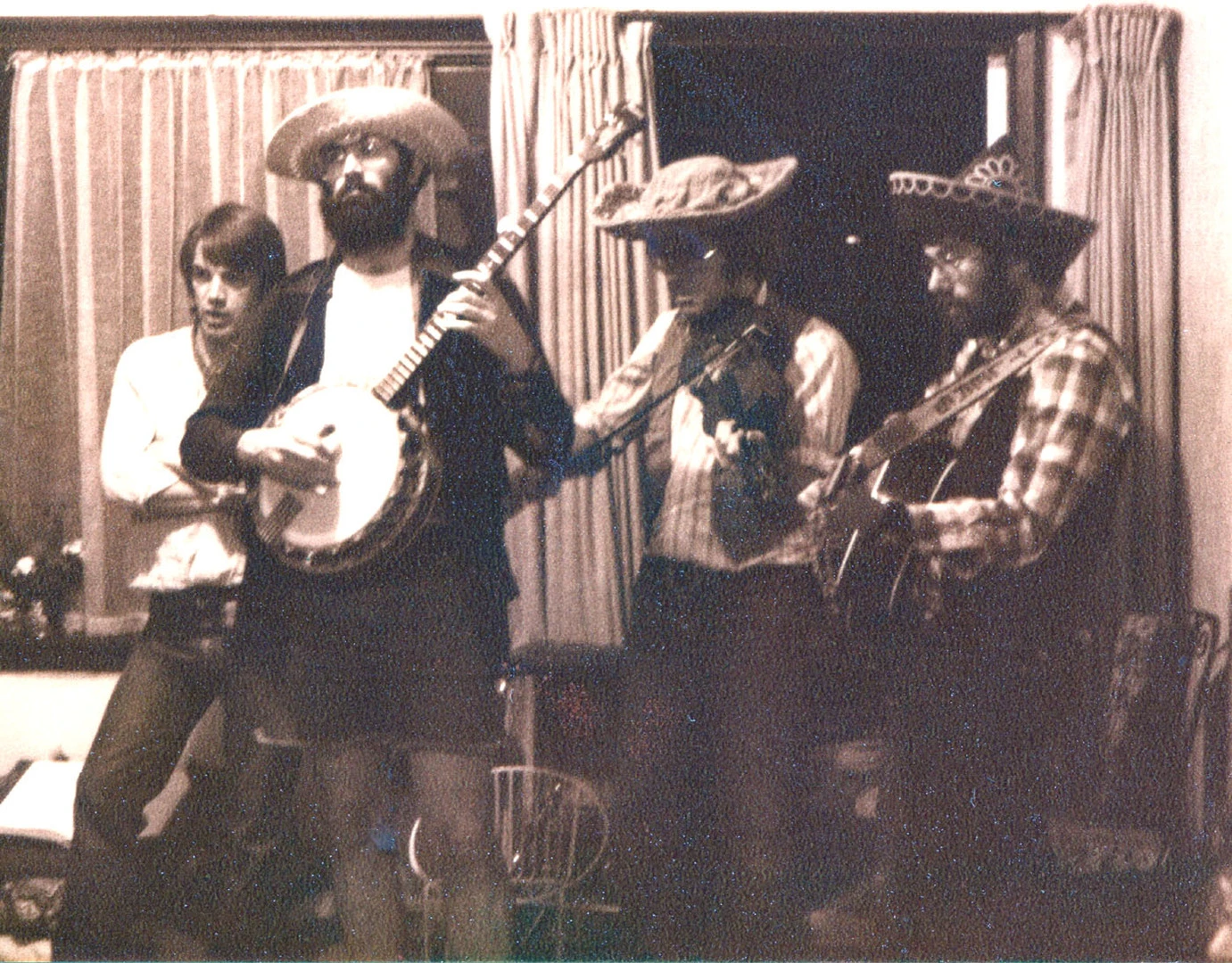 West in Peace musicians rehearsal